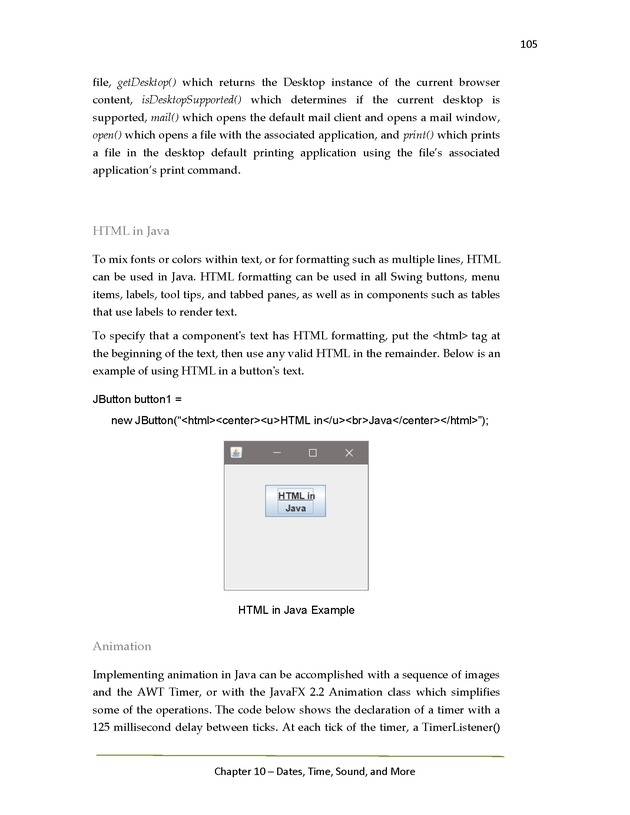 Java Programming: Basics to Advanced Concepts Advanced Programming Workshop - Page 105